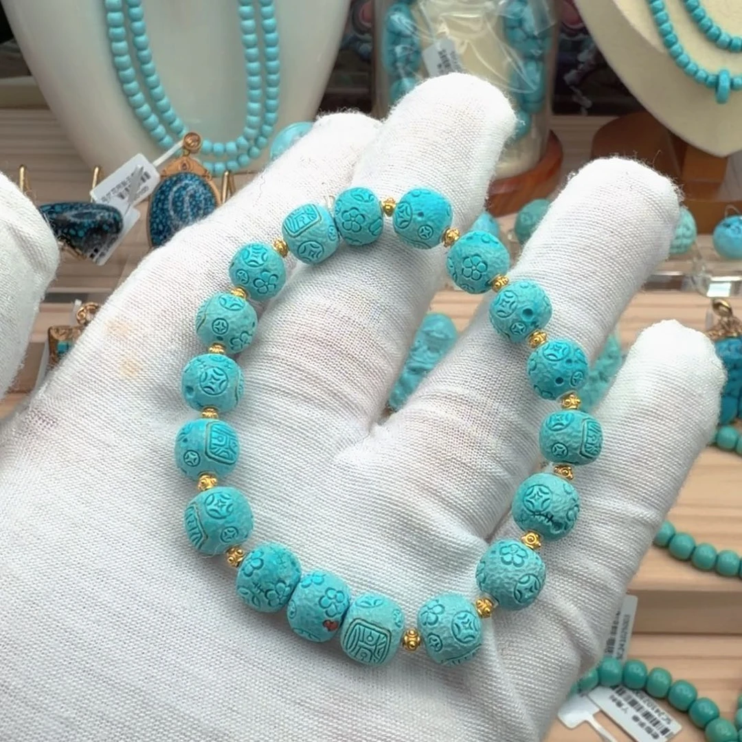 绿松石未镶嵌珠宝奇石