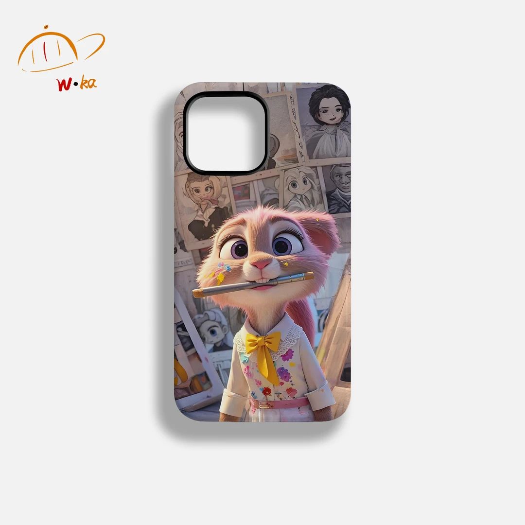 兔子画师-菲林二合一二代适用于苹果17pro华为vivo小米手机壳小众