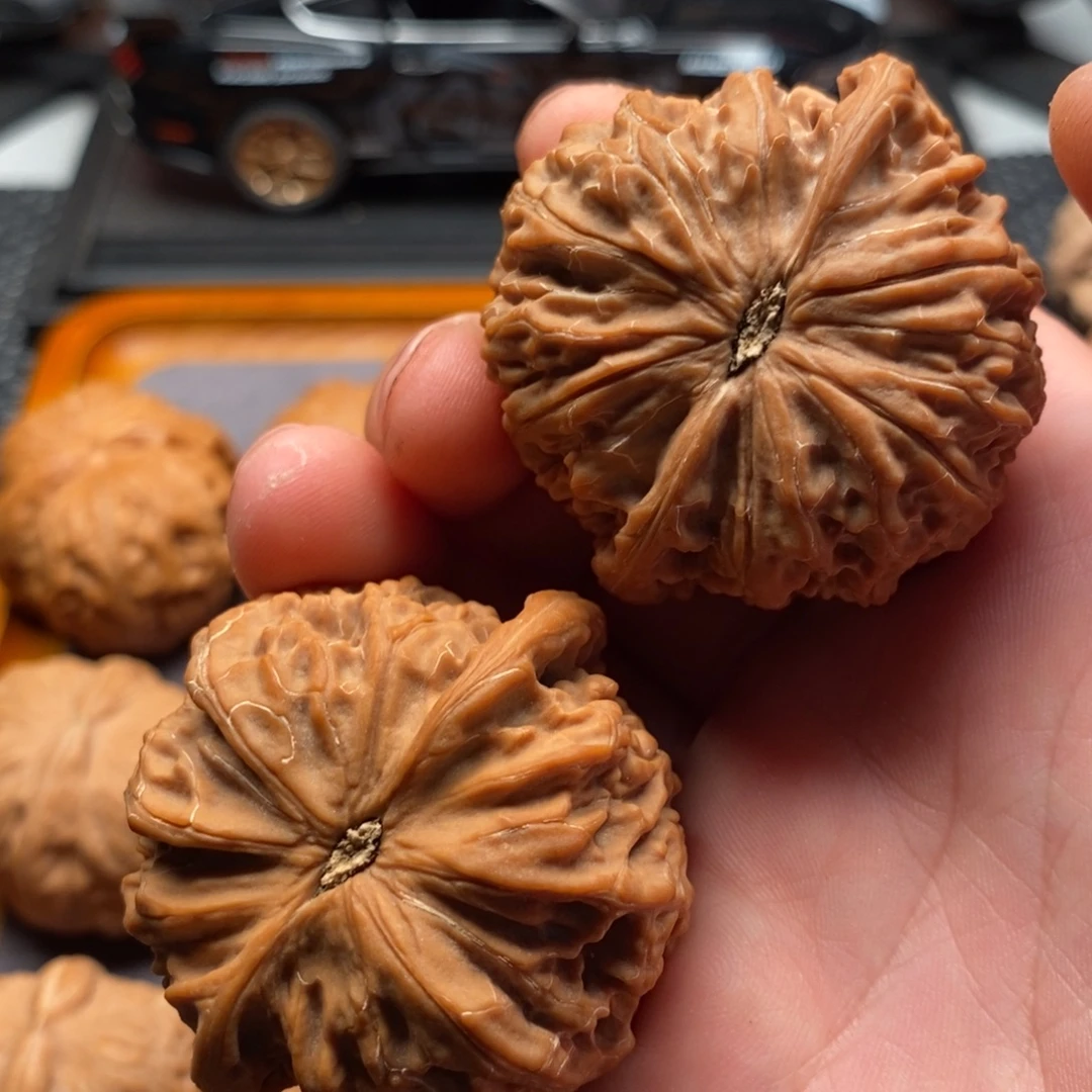 文玩核桃精品对金麒麟全品47
