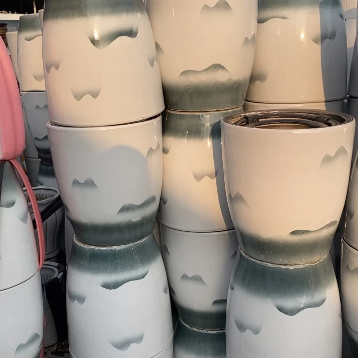 低腰白山水特大号口39/43