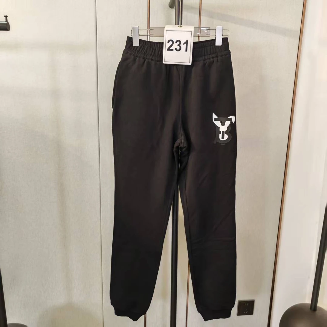 99新 Alexander McQueen/亚历山大·麦昆 麦昆联名兔子贴片长裤231