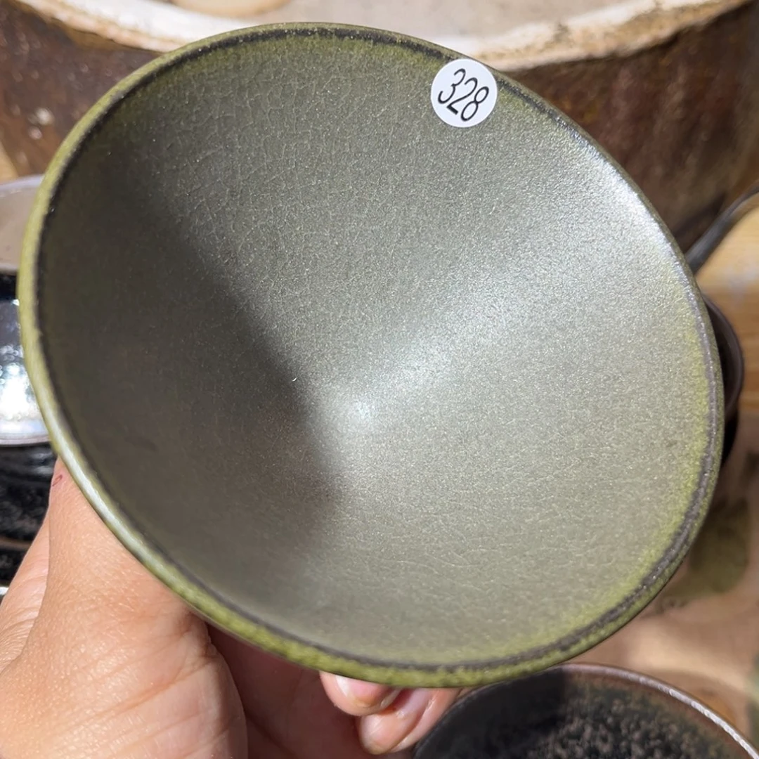 茶盏义兴龙窑坚持真柴烧