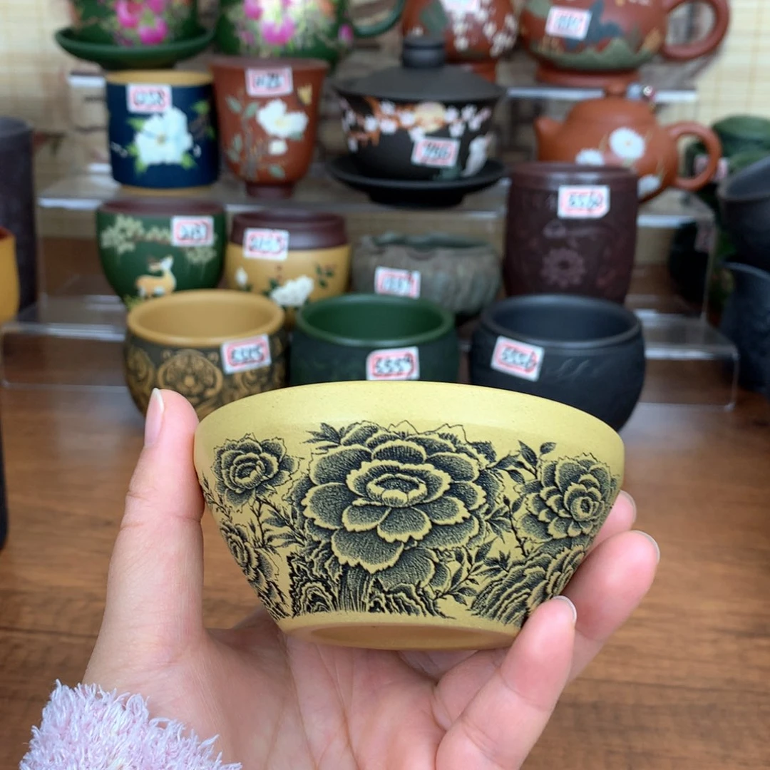 茶杯紫砂宜兴紫砂茶具