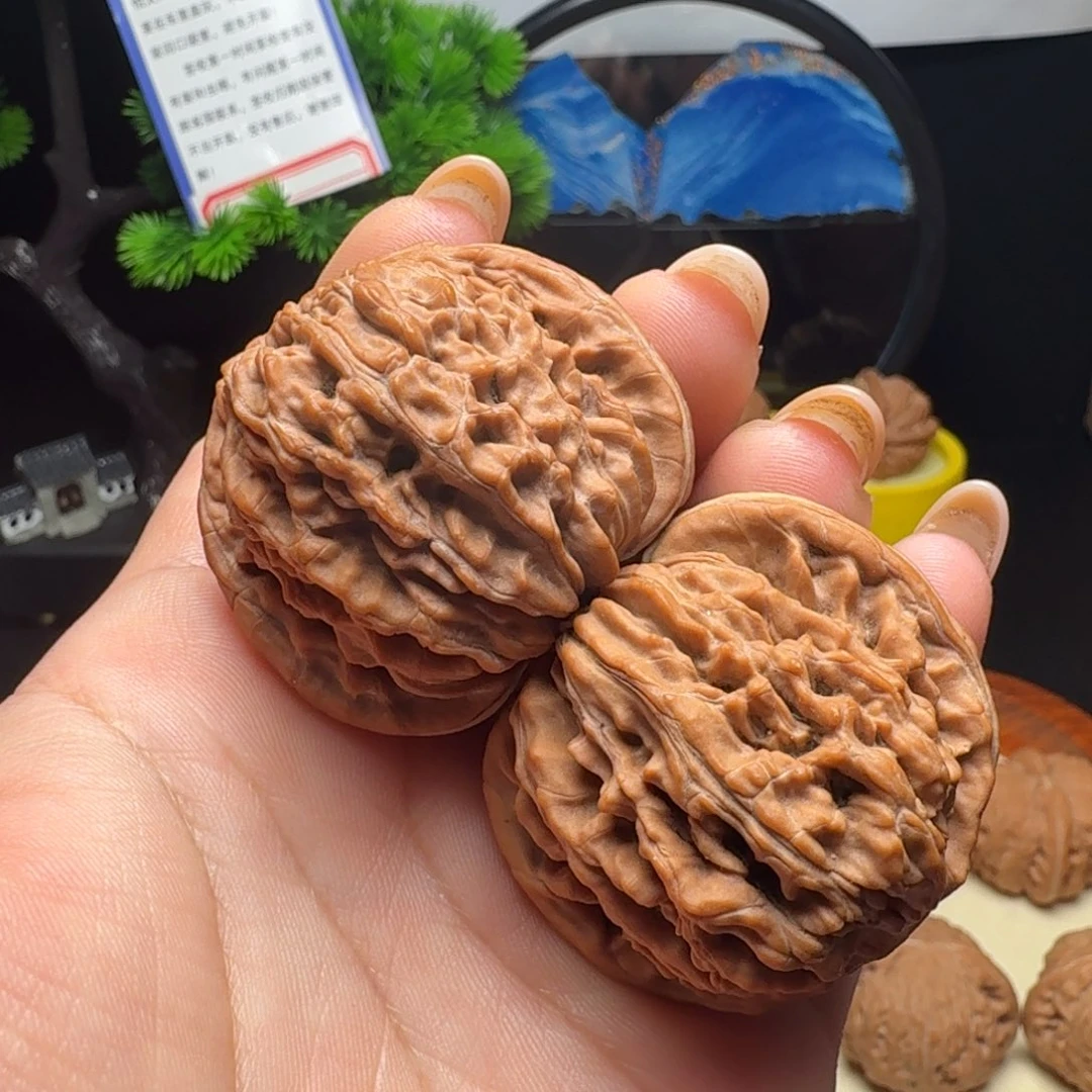 吊坠文玩核桃全品四座楼45
