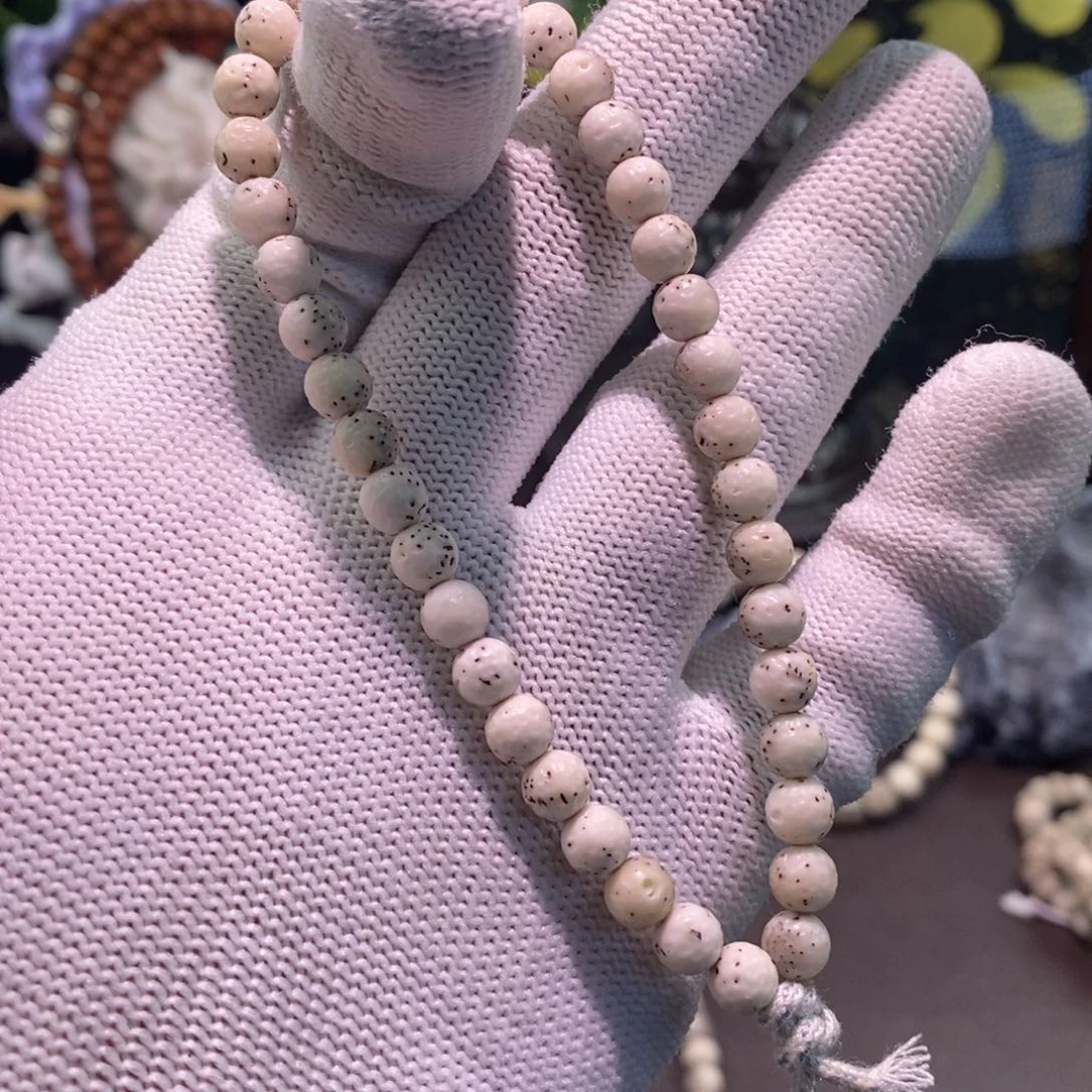 手串星月菩提6改手工荔枝纹星月手持