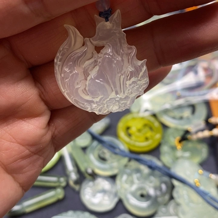 蛇纹石玉颈饰未镶嵌✨****✨挂件