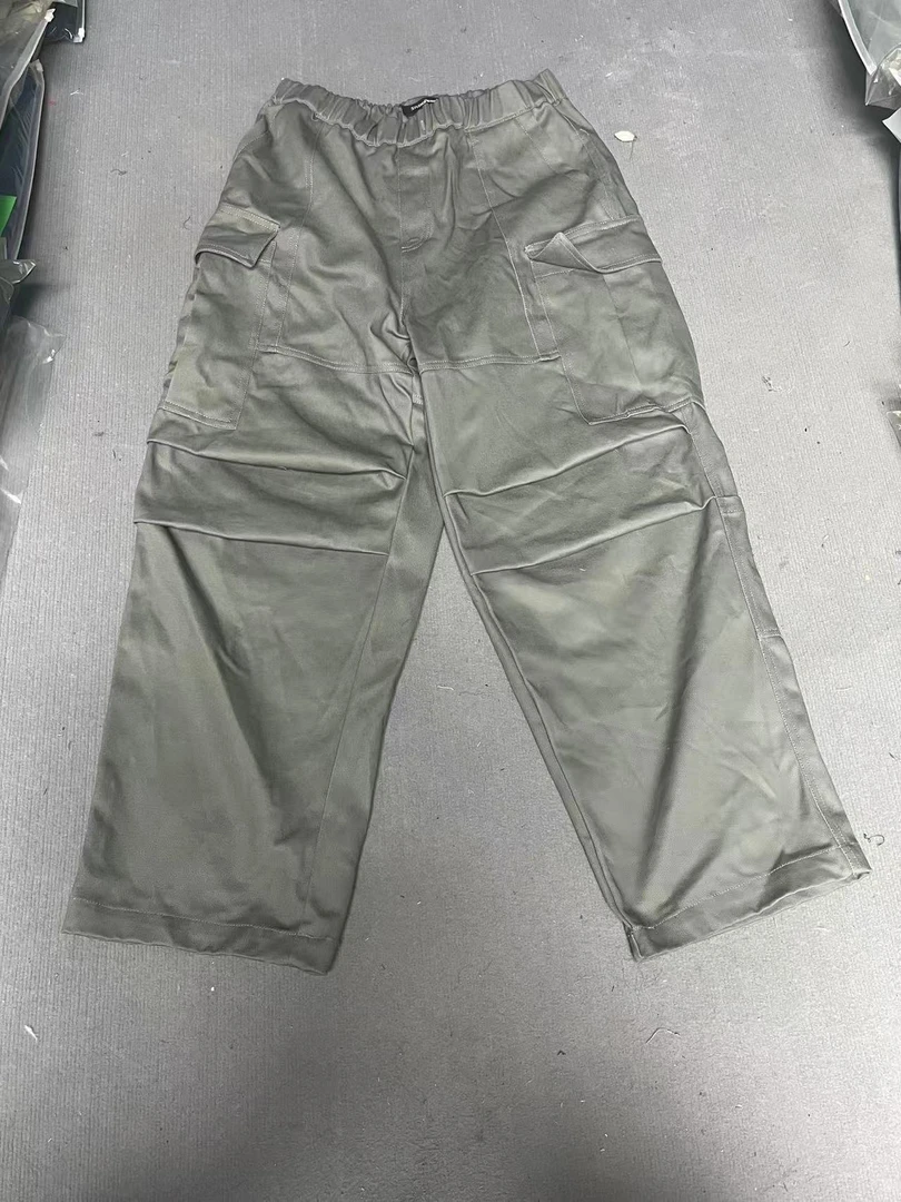 25ss 重磅1000克工装直筒阔腿工装裤