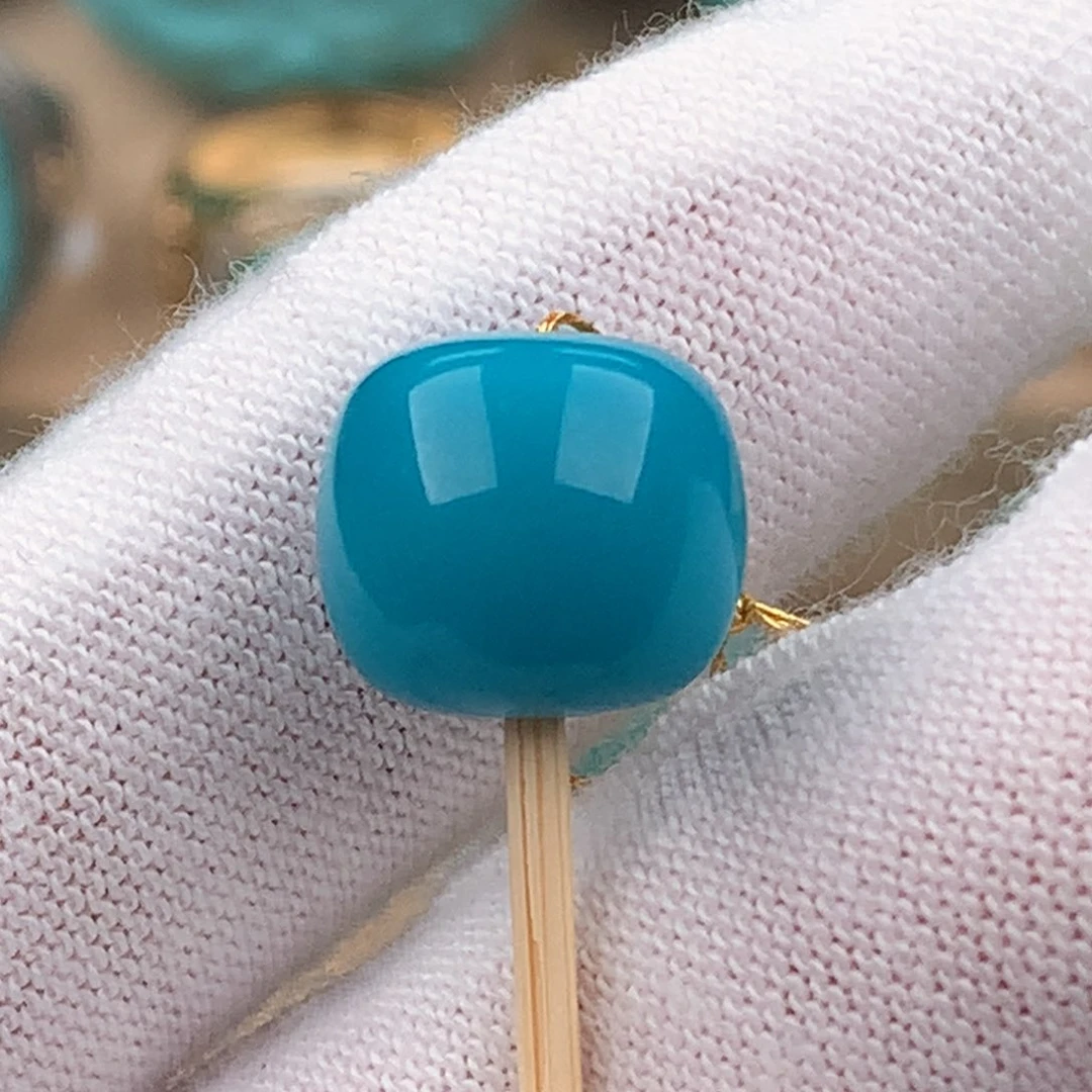 绿松石配饰未镶嵌老型卡11.7*10.7