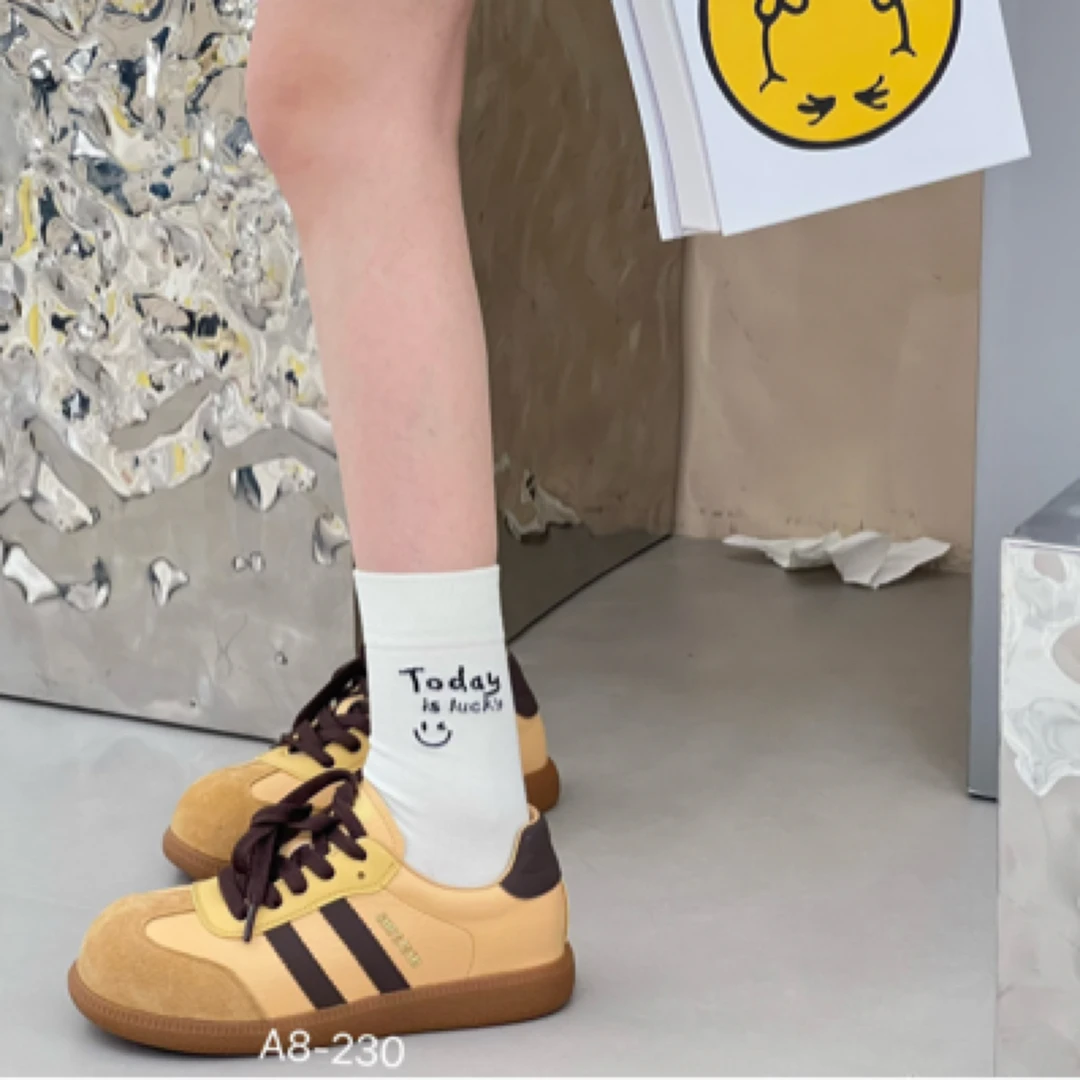 【ZYNR】厚底百搭真皮板鞋A8-230