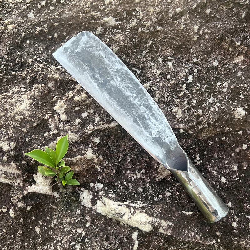 户外手工锻打排障直柴刀多功能长刃口锋利柴刀家用砍树砍竹破竹刀