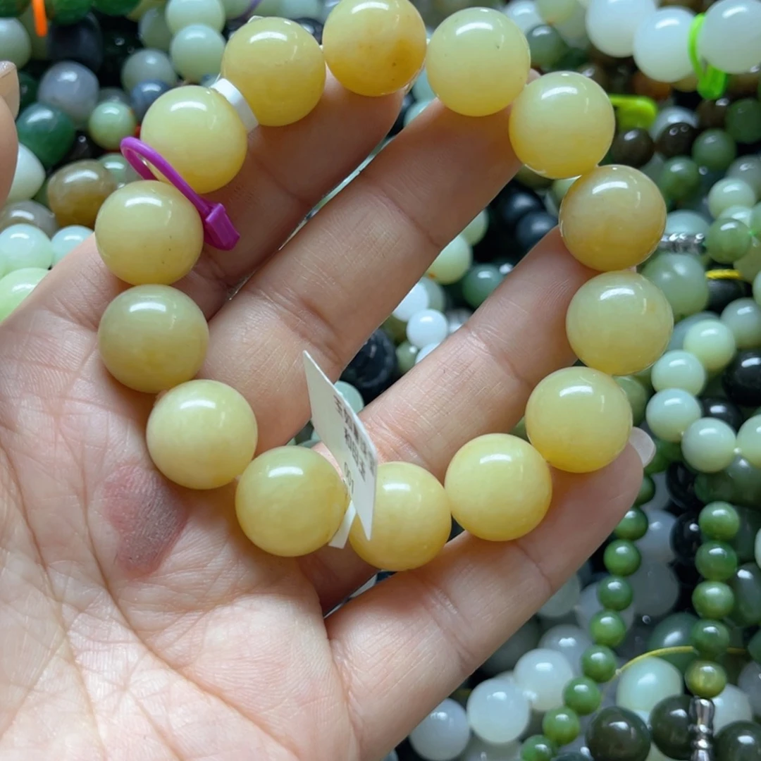 和田玉手链未镶嵌