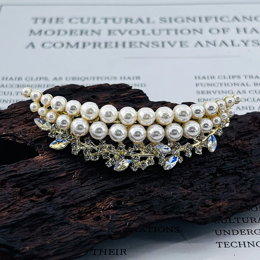 1039韩版名媛珠珠弹夹