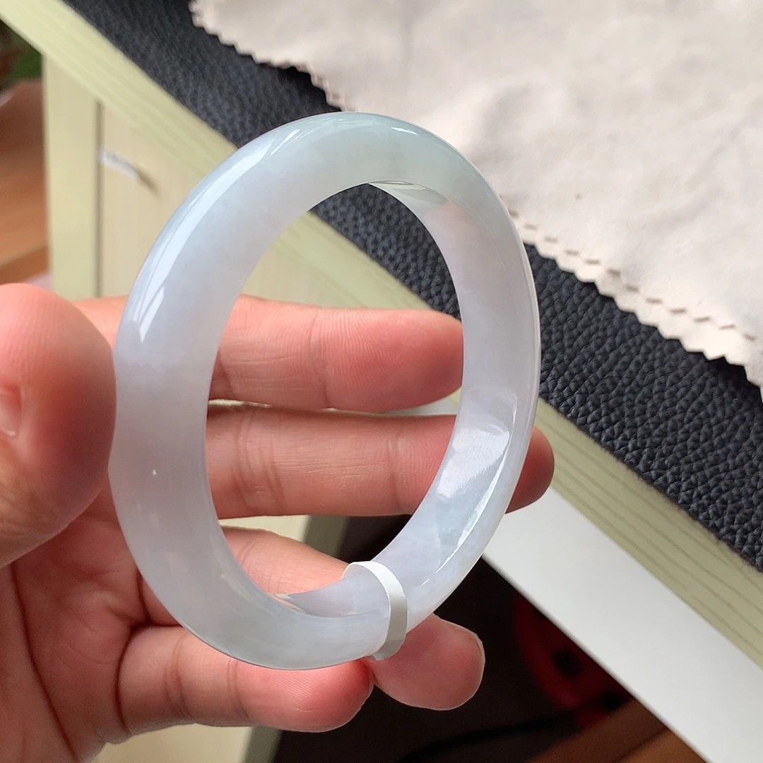 翡翠未镶嵌手镯22号