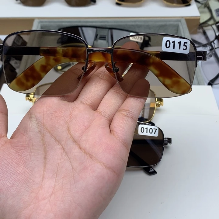 分体式半框茶水晶0115