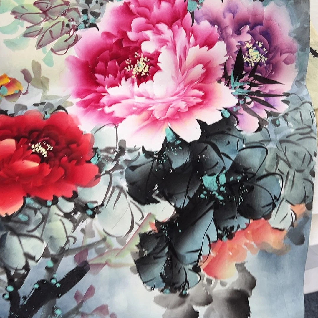 国画纯手绘作品欣赏