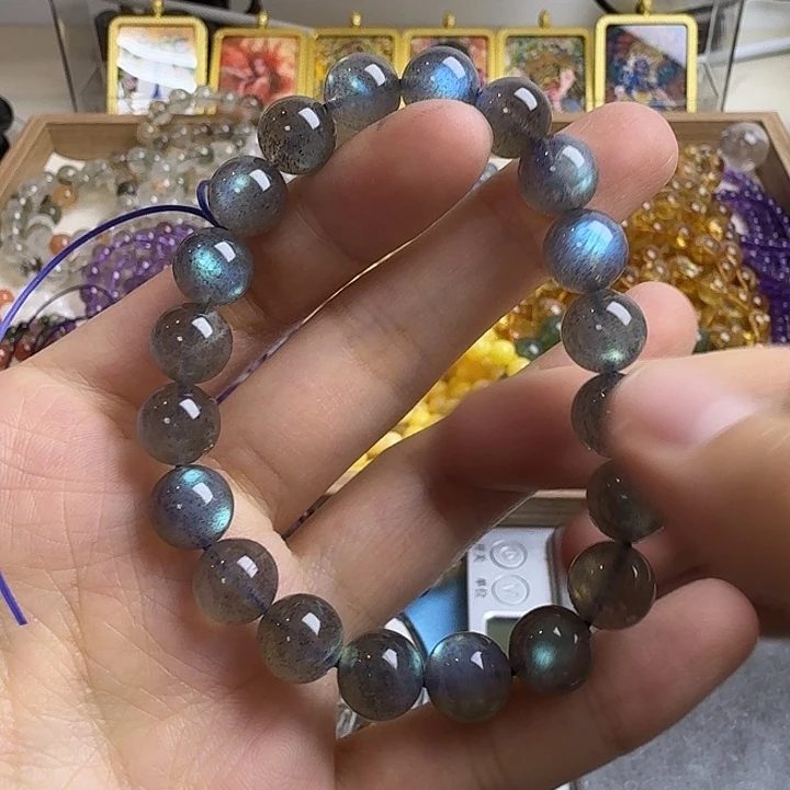 未镶嵌手链拉长石矿坑