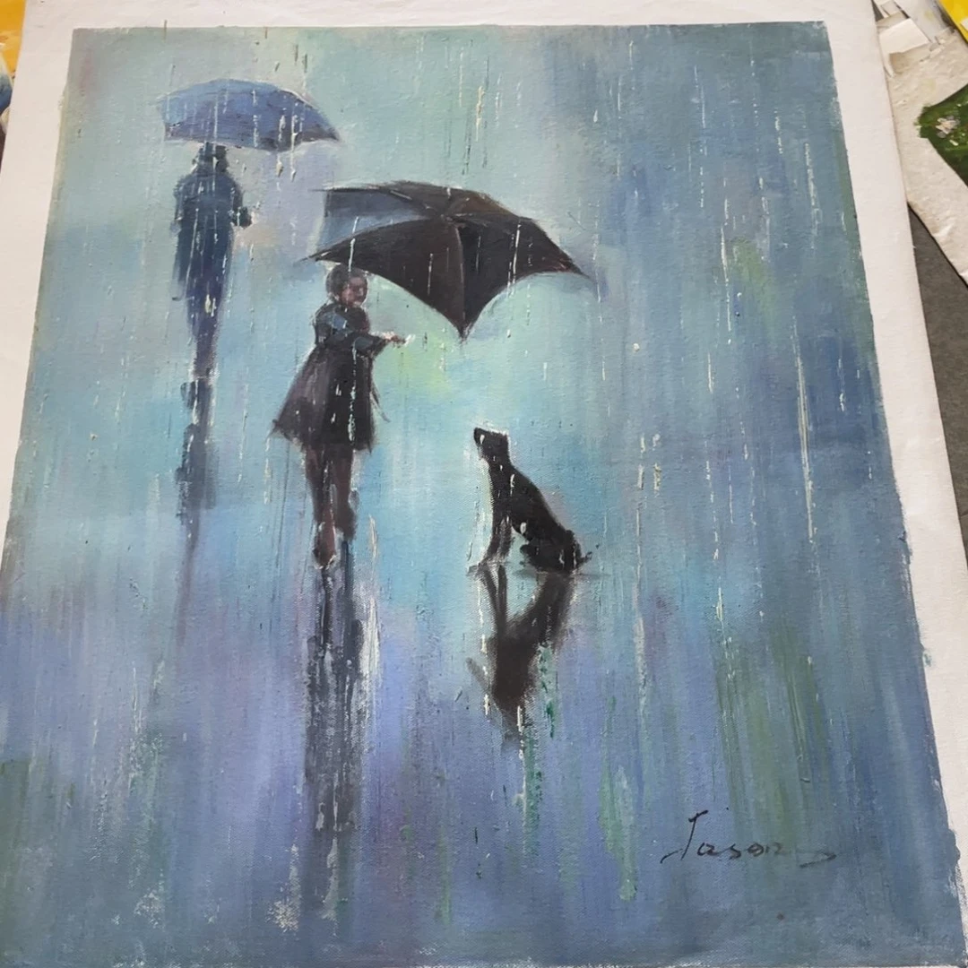 油画油画作品入选5060