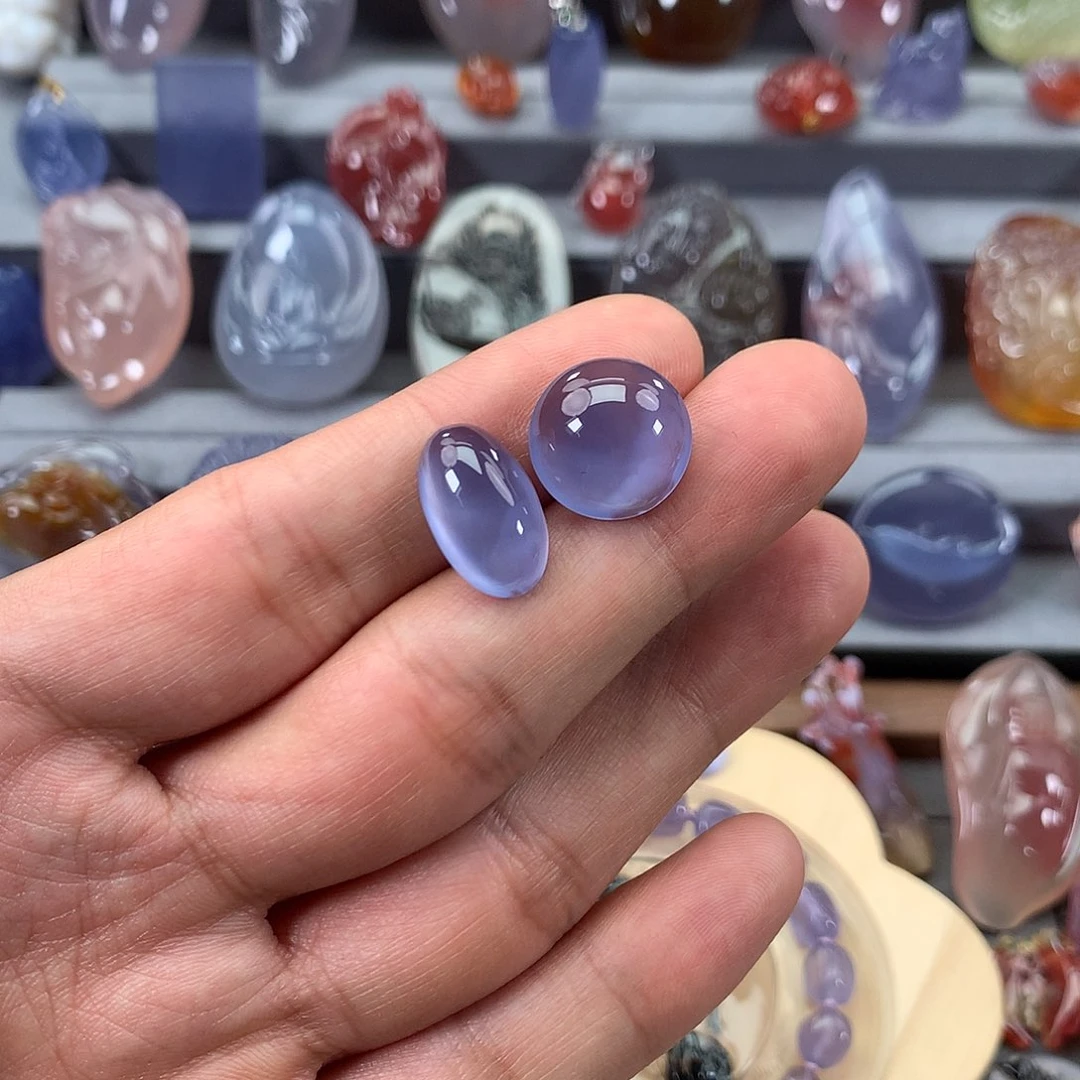 玛瑙/玉髓颈饰未镶嵌V****安