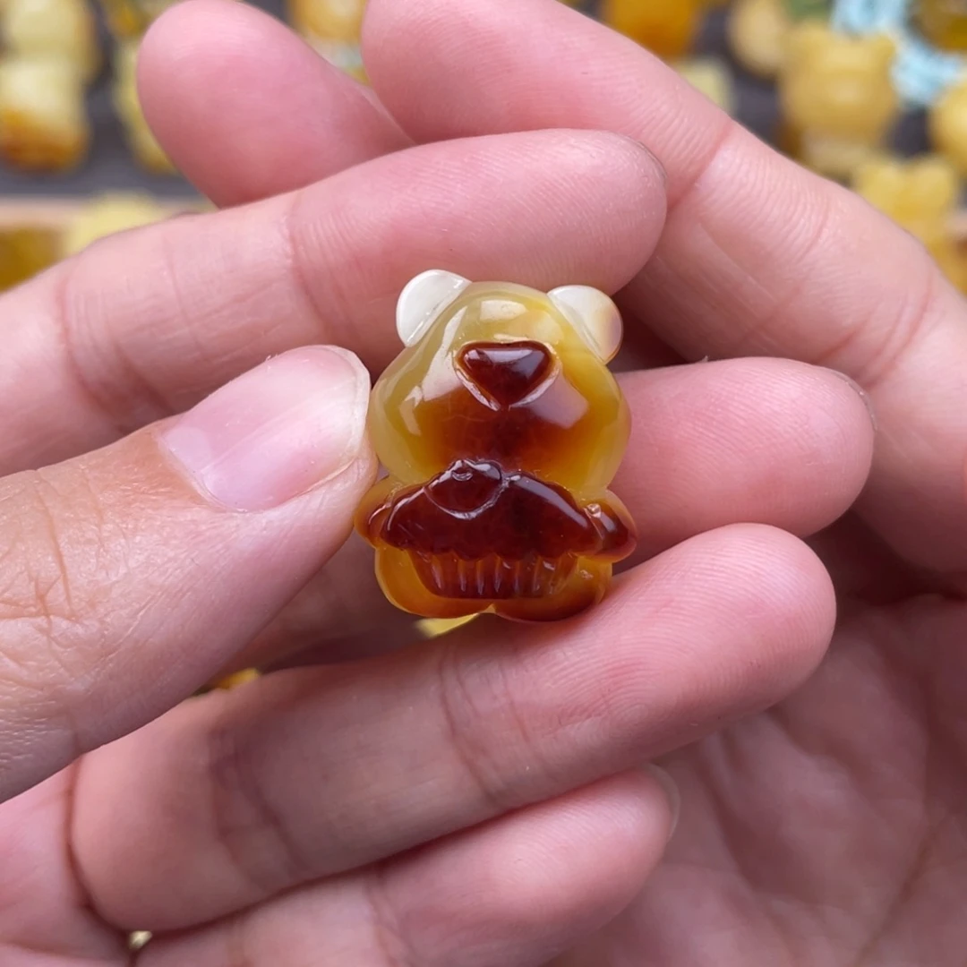 裸石琥珀未镶嵌蜜蜡