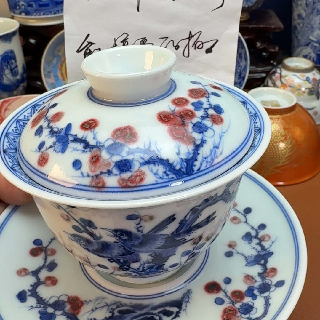 杯子景德镇全手工手绘陶瓷