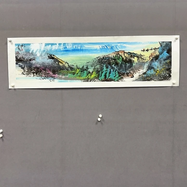 国画亲笔手绘放心去藏