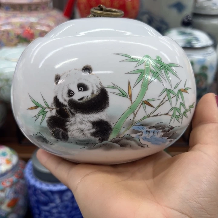 瓷片茶叶罐茶叶罐