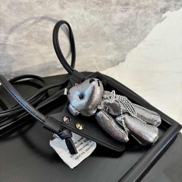 地球流苏熊手机链SJL046