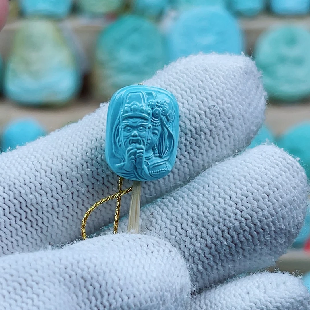 绿松石未镶嵌珠宝奇石