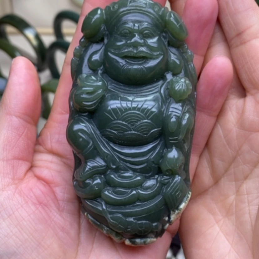 【闪购商品】和田玉手把未镶嵌牧*人