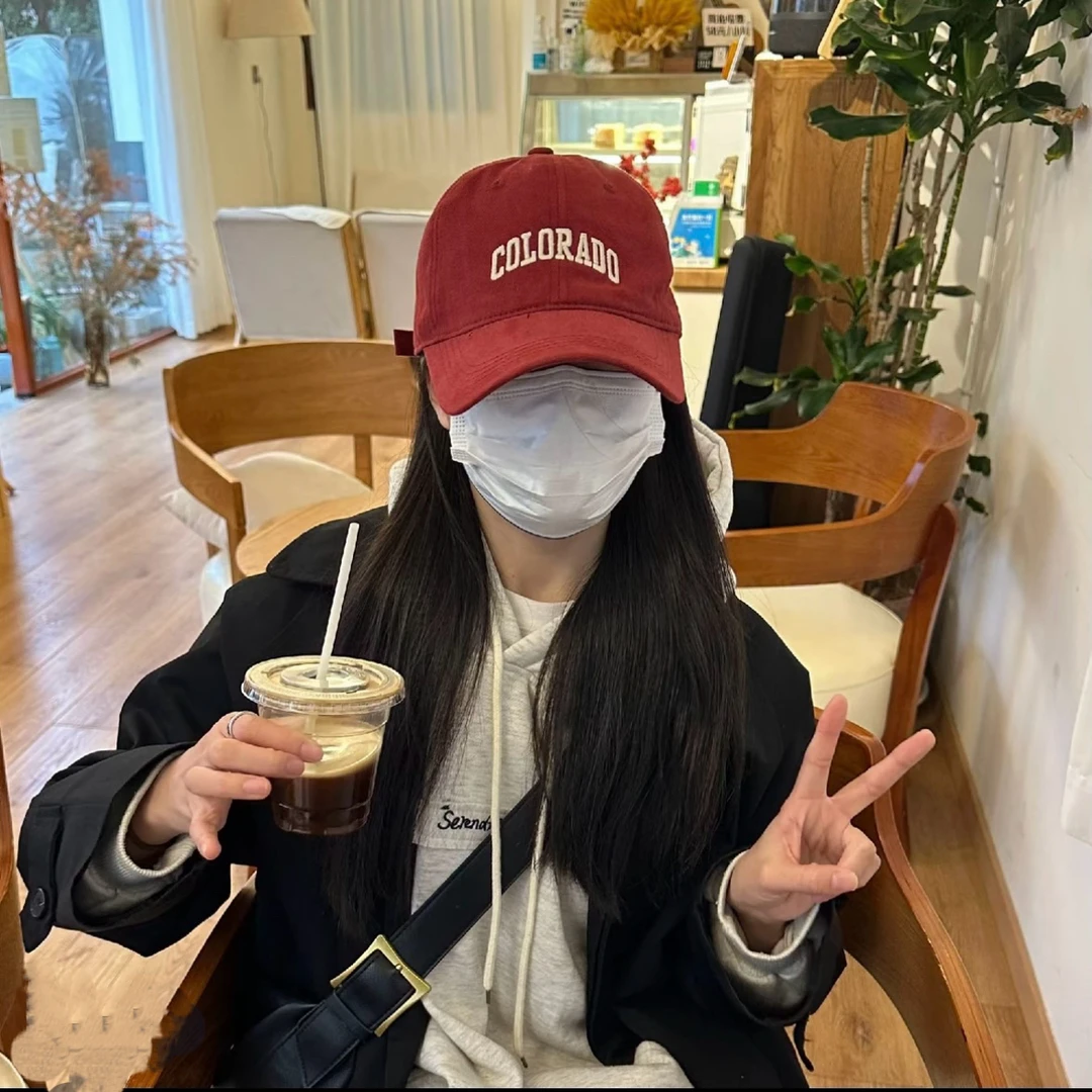 潮流硬顶棒球帽子男女同款加深加宽显脸小鸭舌帽子