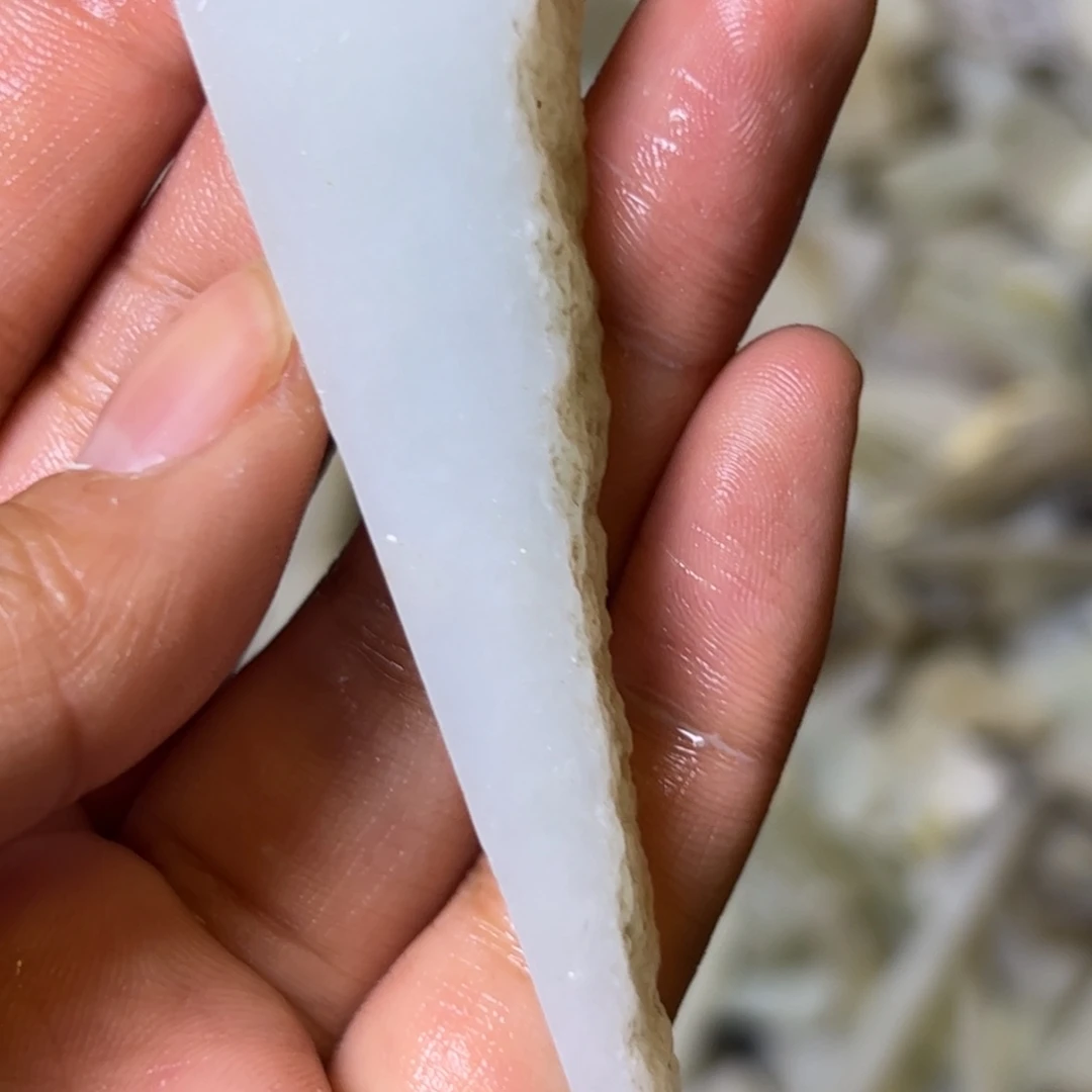 和田玉未镶嵌项链