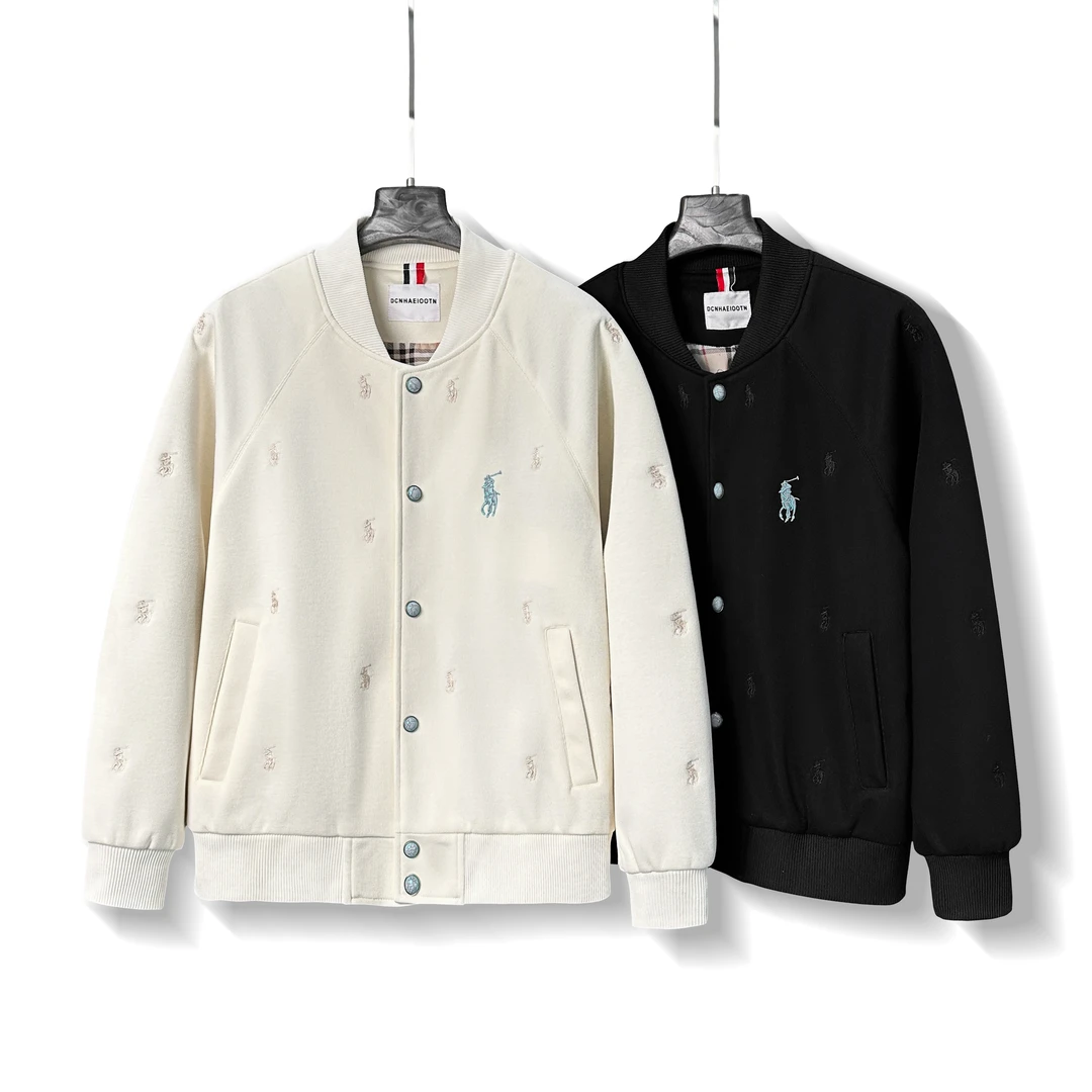 LI-8819-秋冬季外套男女同款重磅棒球服时尚百搭简约设计潮流休闲