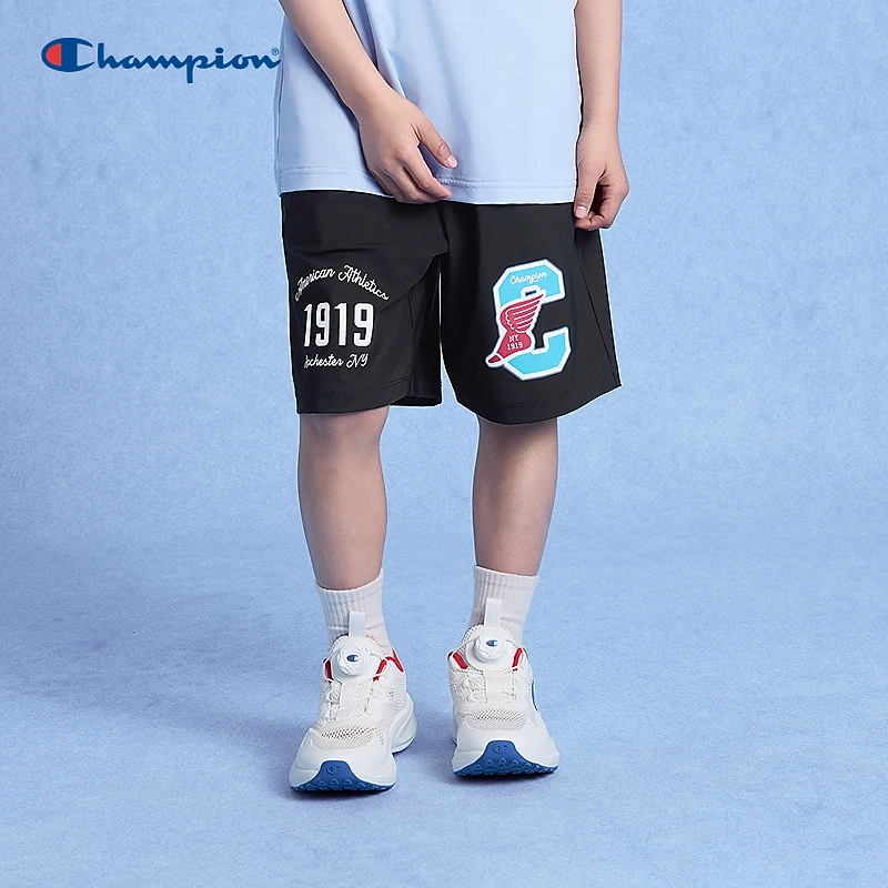 Champion冠军男童装25夏季款经典运动短裤25SS-DK373