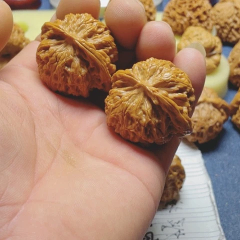 文玩核桃把件苹果园