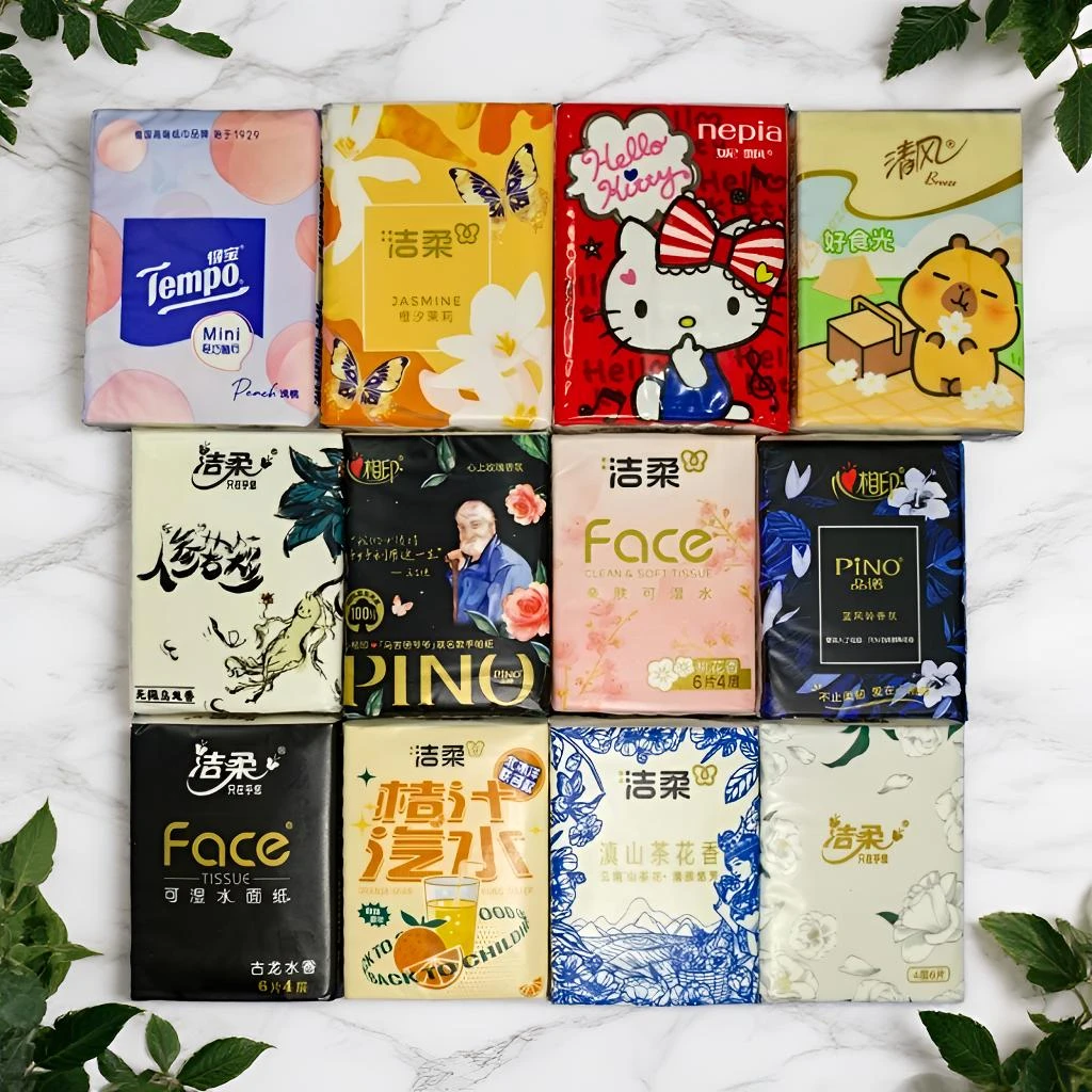 【多多手帕纸】亲肤可爱舒适便携纸巾系列