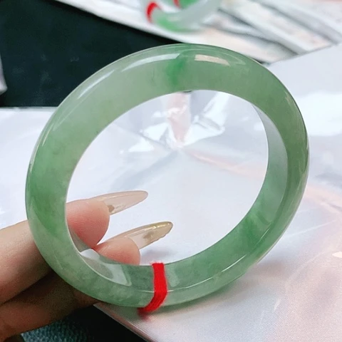 未镶嵌手镯翡翠0007