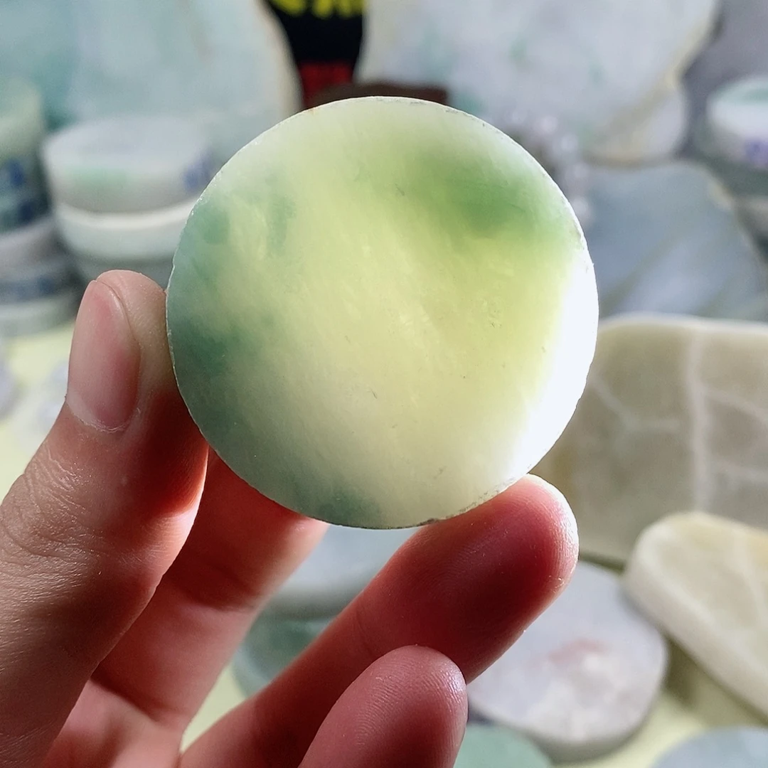 翡翠散珠天然缅甸翡翠a货18