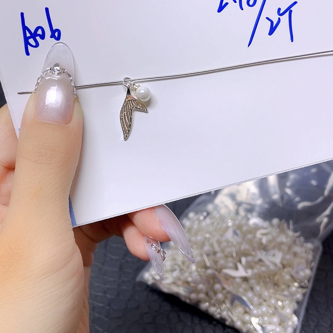 铜合金A06两个装 珍珠鱼尾