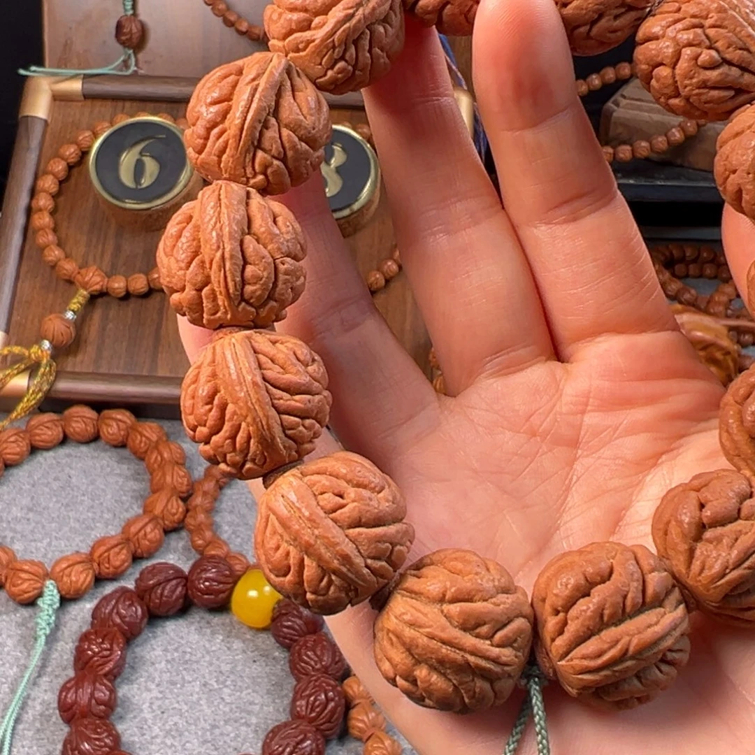 吊坠桃核22霸王龙元宝