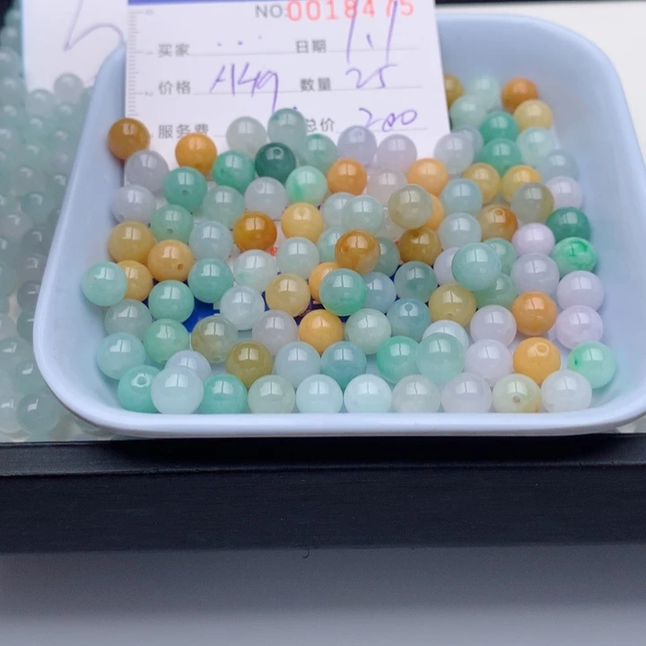 …***翡翠未镶嵌手链多样性