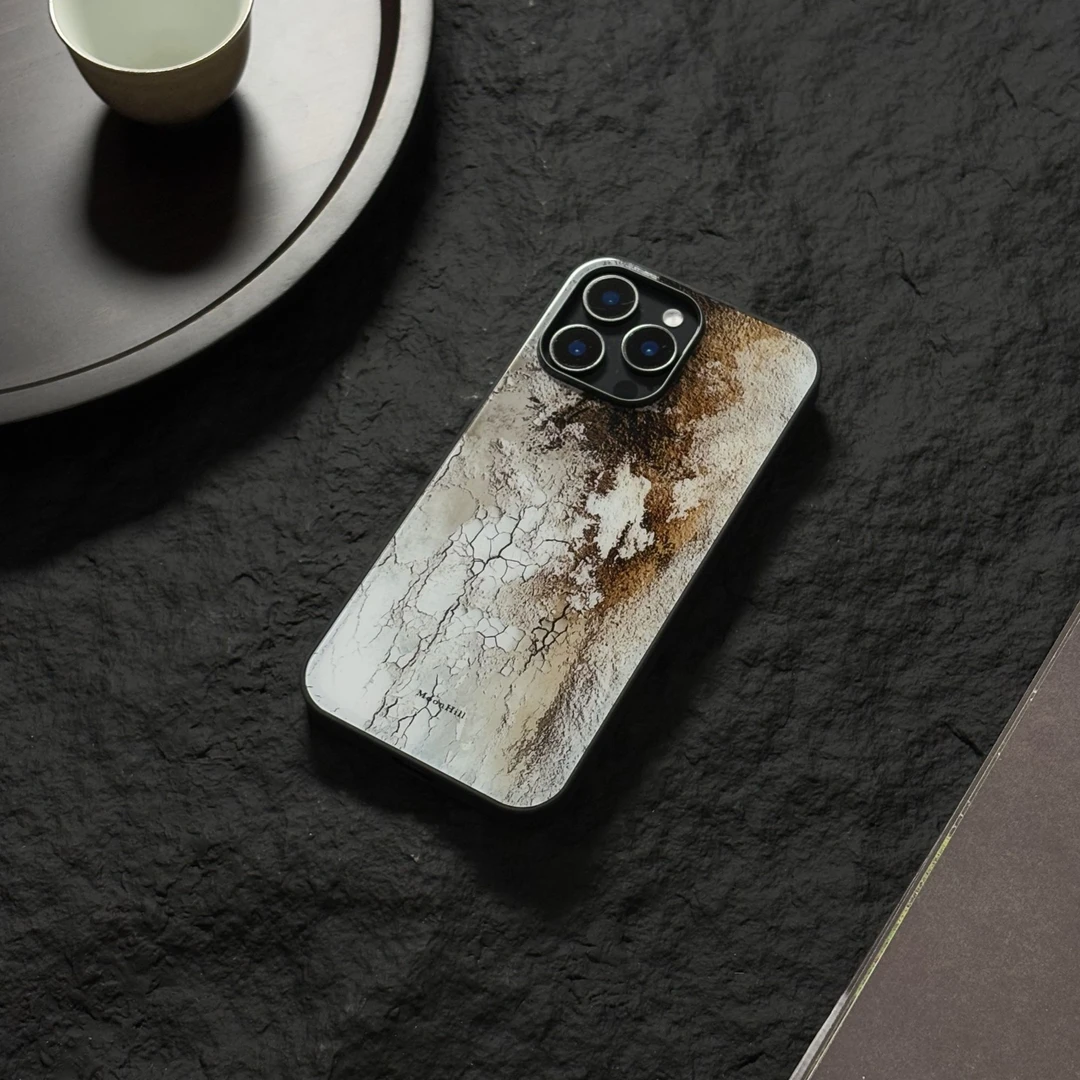 《题痕苍垣》新中式适用于16promax苹果手机壳15promax高级感手机壳