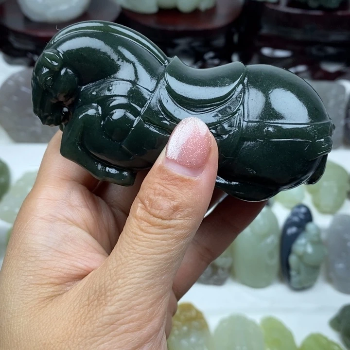 和田玉未镶嵌颈饰88