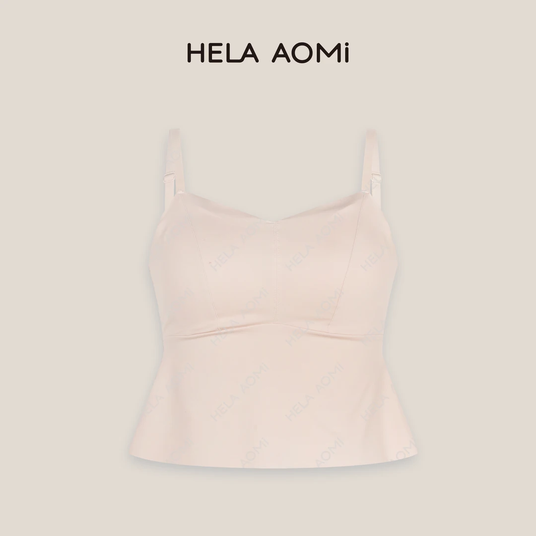 HELAAOMI“遮肉美背”蕾丝美背吊带背心内搭塑型亲肤透气CY5BM51510