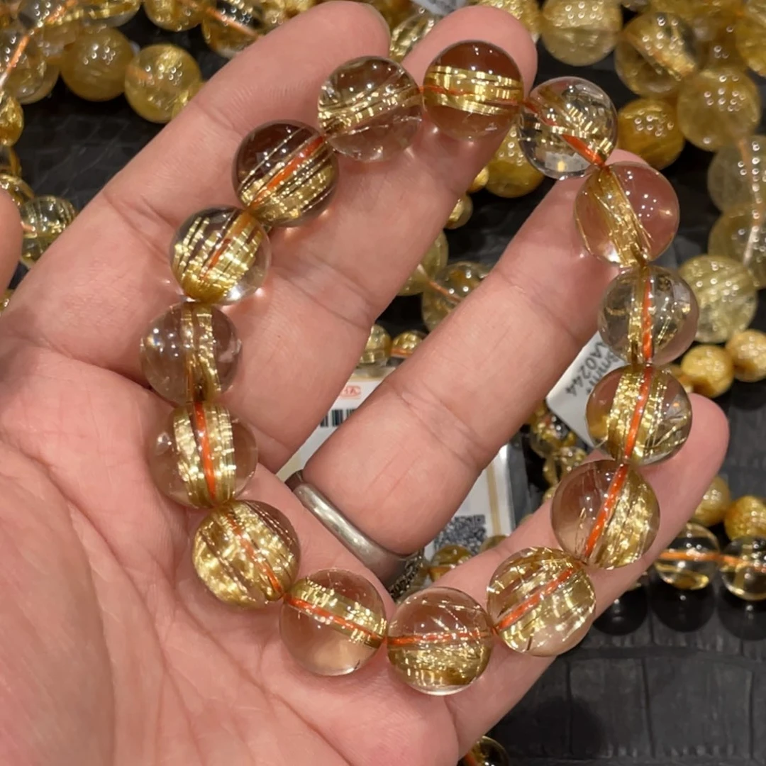 水晶手链未镶嵌aaa0328钛晶