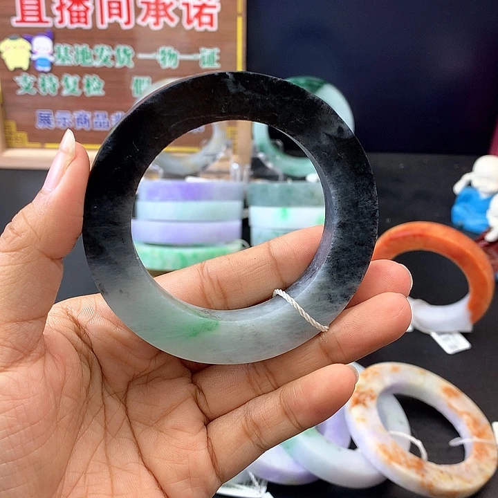 未镶嵌圆条定制翡翠