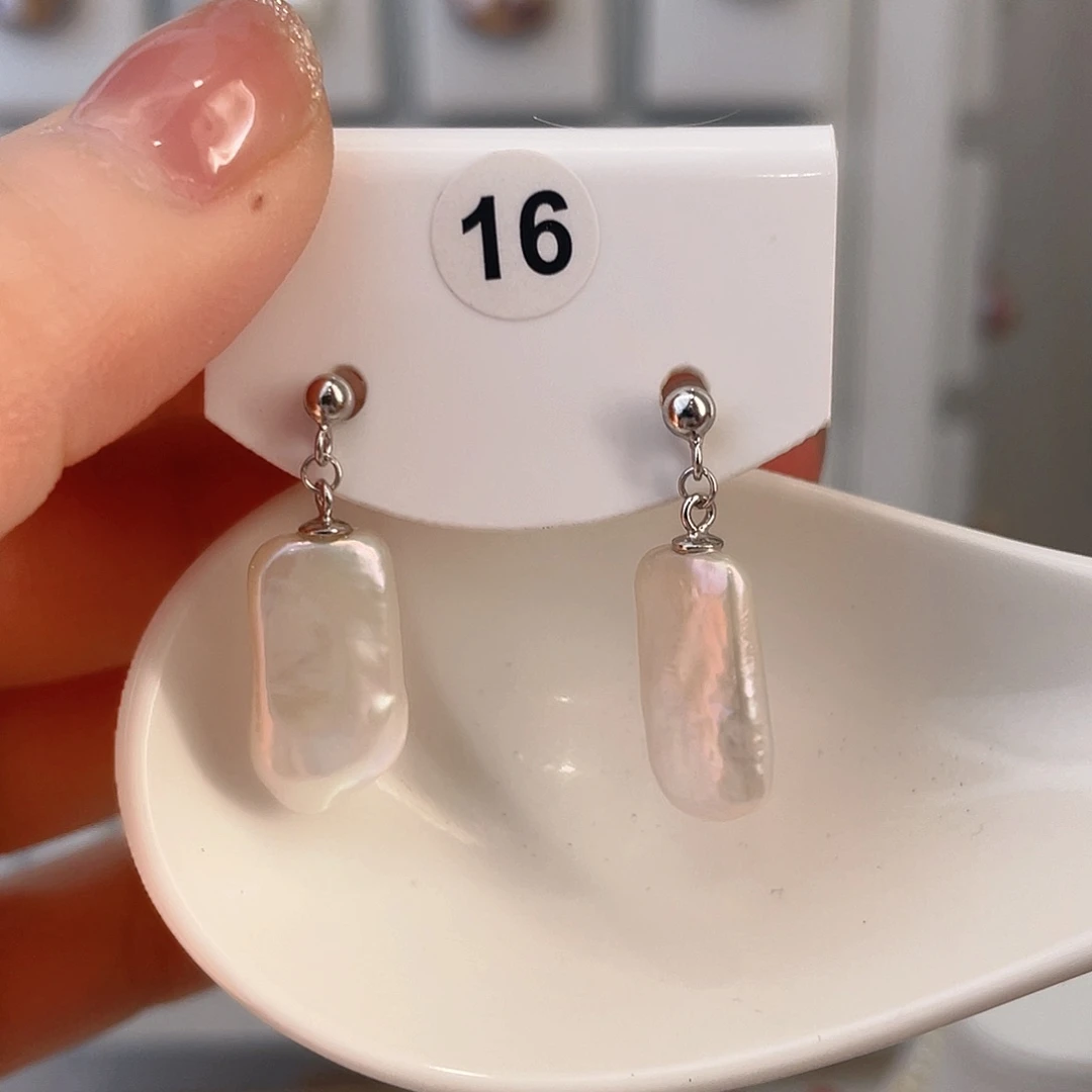 淡水珍珠颈饰银S925镶嵌帅*