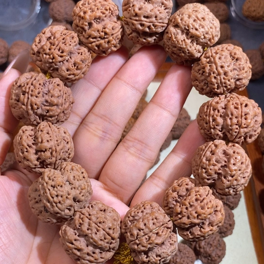 ****࿐手串金刚菩提天宫梅花27mm