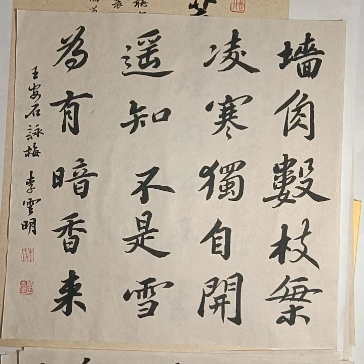 书法李云明老师行书作品