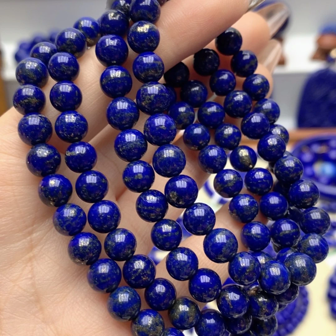 青金石未镶嵌手链7mm108