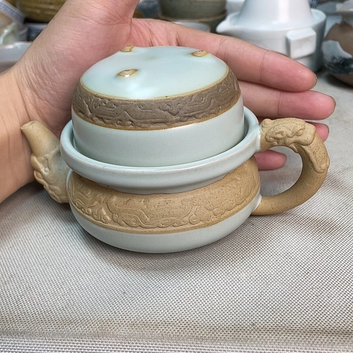 壶老段烧陶瓷茶器
